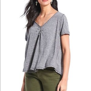Free People All You Need V-Neck Tee